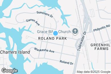 Map image of the property - 623 Muskogee Ave