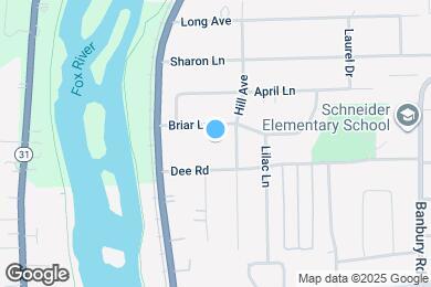 Map image of the property - 306 Hill Ave