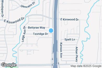 Map image of the property - 7828 Texridge Dr