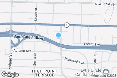 Map image of the property - 579 High Point Ter