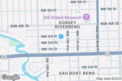 Map image of the property - 1225 NW 2nd St