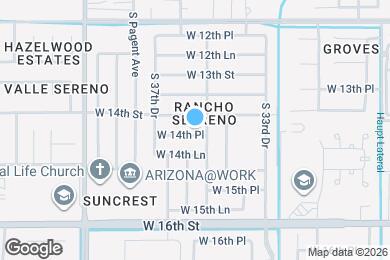 Map image of the property - 3582 W 14th Pl