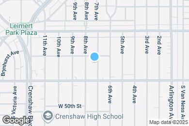 Map image of the property - 4617 7th Ave