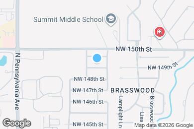 Map image of the property - 1701 NW 149th St