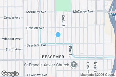 Map image of the property - 1528 E Orman Ave