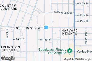 Map image of the property - 1310 S Wilton Pl