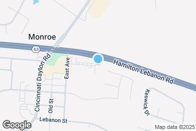 Map image of the property - Monroe Terrace Apartments
