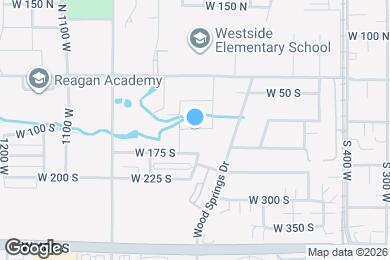Map image of the property - 675 S 100 W