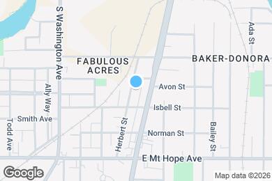 Map image of the property - 1615 Herbert St