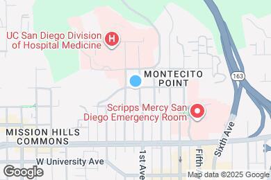 Map image of the property - 109 W Montecito Wy