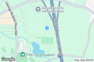 Map image of the property - 3322 Chastain Gardens Dr NW