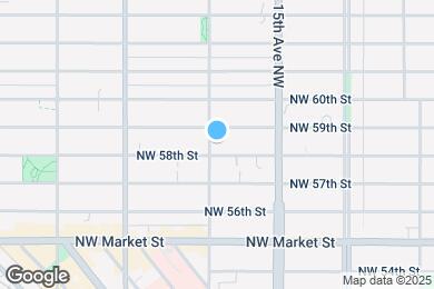 Map image of the property - 5808 17th Ave NW
