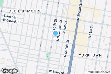 Map image of the property - 1511 N 16th St