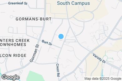 Map image of the property - 1518 Crest Rd