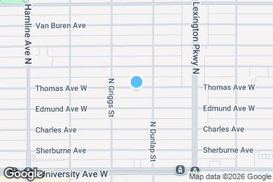 Map image of the property - 1182 Thomas Ave W