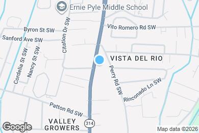 Map image of the property - 2022 Isleta Blvd SW