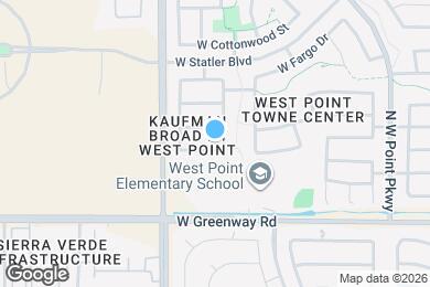 Map image of the property - 13812 W Ocotillo Ln