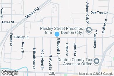 Map image of the property - 729 N Ruddell St
