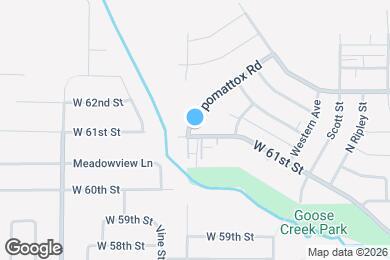 Map image of the property - 6107 Appomattox Rd