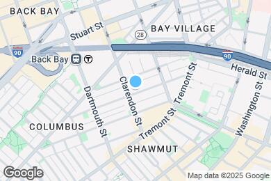 Map image of the property - 55 Appleton St