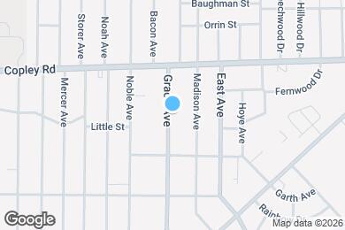 Map image of the property - 573 Grace Ave