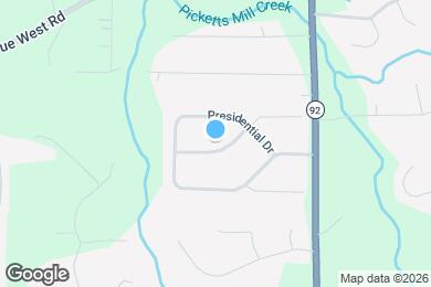 Map image of the property - 93 Old Hickory Way