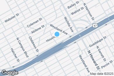 Map image of the property - 2309 Houston St