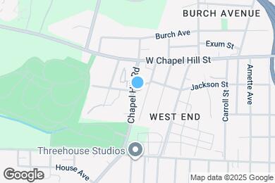 Map image of the property - 1501 Chapel Hill Rd