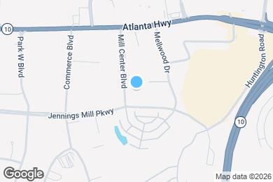 Map image of the property - Rev3 at Mill Creek