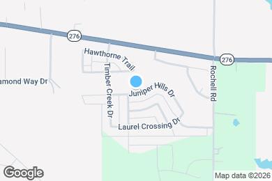 Map image of the property - 3686 Juniper Hills Dr