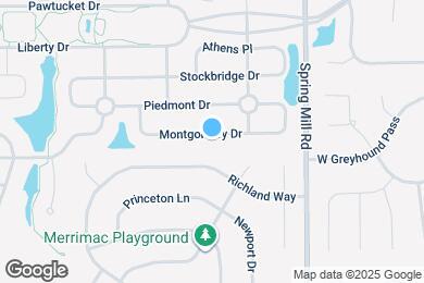 Map image of the property - 551 Montgomery Dr
