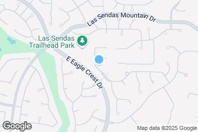 Map image of the property - 3859 N El Sereno