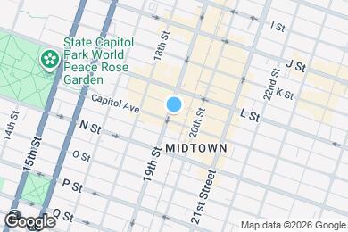 Map image of the property - 1903 Capitol Ave