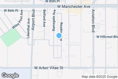 Map image of the property - 8927 Reading Ave