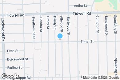 Map image of the property - 9205 Allwood St