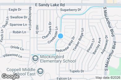 Map image of the property - 860 Bitternut Dr