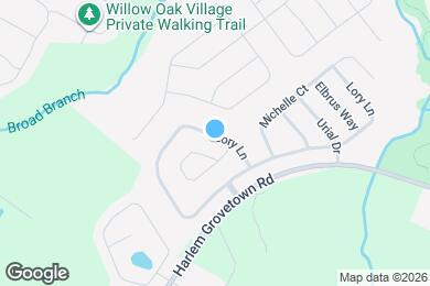 Map image of the property - 465 Lory Ln