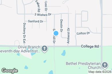 Map image of the property - 4064 Sidlehill Dr