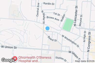 Map image of the property - 223 W Washington St