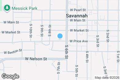 Map image of the property - 605 W Price Ave