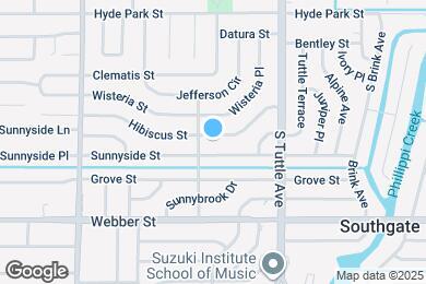 Map image of the property - 2608 Hibiscus St