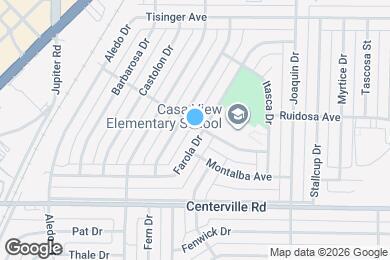 Map image of the property - 2065 Farola Dr