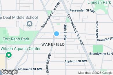 Map image of the property - 3627 Cumberland St NW