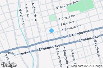 Map image of the property - 306 S San Pedro St