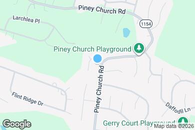 Map image of the property - 1070 Piney Church Rd