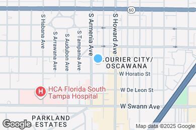 Map image of the property - 2411 W Horatio St