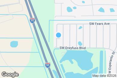 Map image of the property - 3157 SW Letchworth St