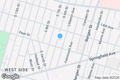 Map image of the property - 348 S 6th St