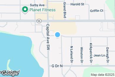 Map image of the property - 102 S Brewer Dr