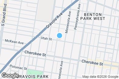 Map image of the property - 3260 Michigan Ave